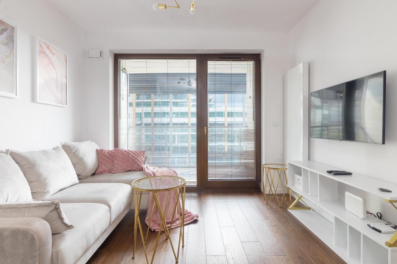 Burakowska Pastel Elegant Apartment Warsaw Exterior photo